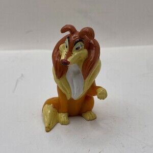1989 All Dogs Go to Heaven 3" PVC Wendy's Kids Meal Don Bluth Vintage Figure